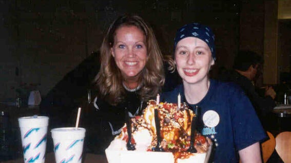 Young Tai with a Sundae