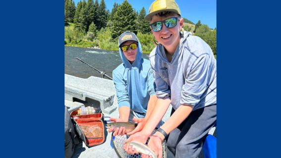 Kaysen's wish to go Fly Fishing in Montana