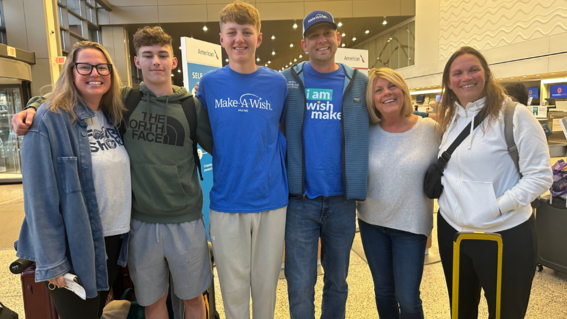 Kaysen's wish to go Fly Fishing in Montana