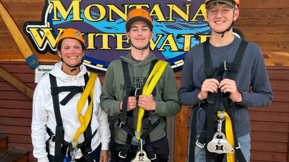 Kaysen's wish to go Fly Fishing in Montana