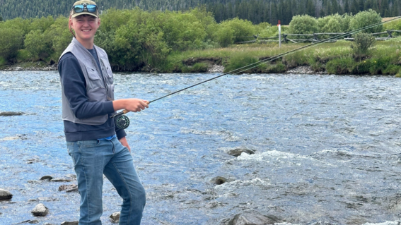 Kaysen's wish to go Fly Fishing in Montana