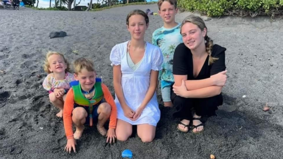 Natalie's wish to go to a black sand beach in Hawaii
