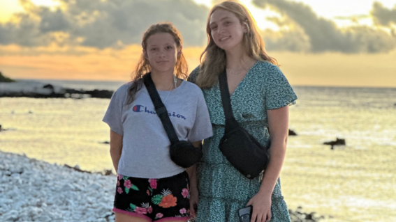 Natalie's wish to go to a black sand beach in Hawaii