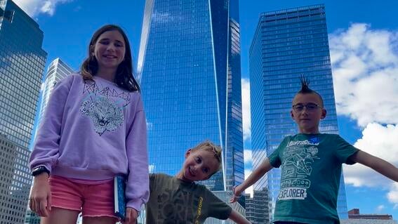 Brock and siblings NYC