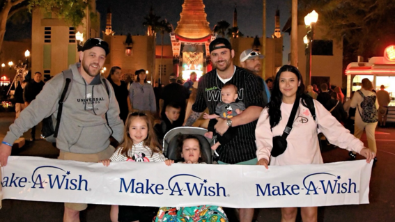 Aspyn and Family at Disney