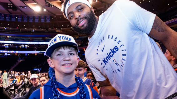 Caiden and Knicks again