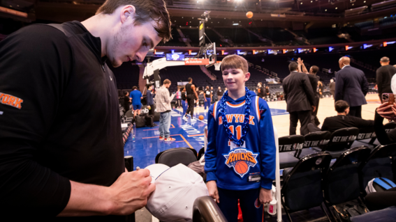 Caiden and Knicks