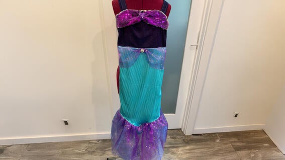 A dress Becky sewed for a wish kid