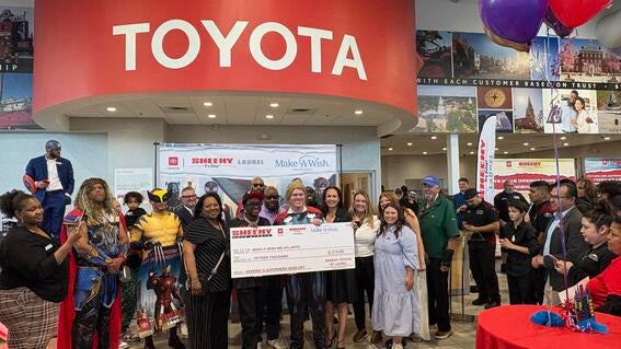 Donation to Make-A-Wish Mid-Atlantic
