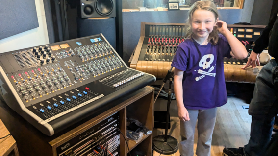 Matilda with piano