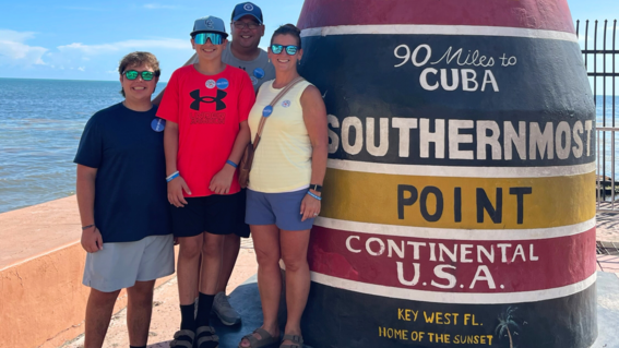 Brady in Florida Keys