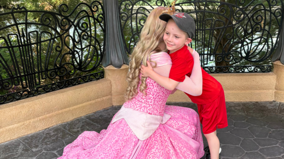 Ben with princess