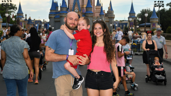 Ben at Magic Kingdom