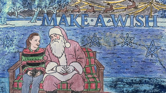 Sadie Holiday Art 2025