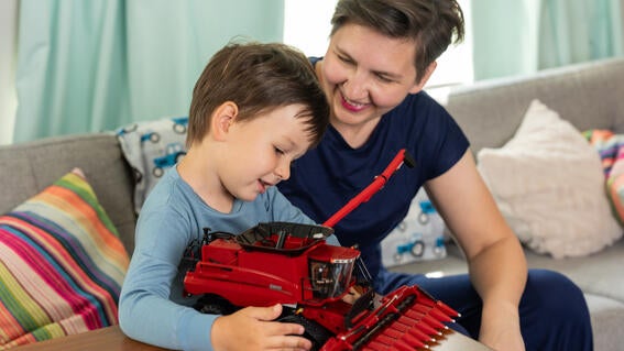 Henry with mom 1 2025