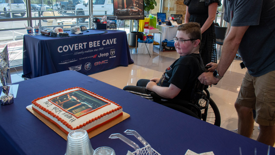 wish kid with covert bee cave