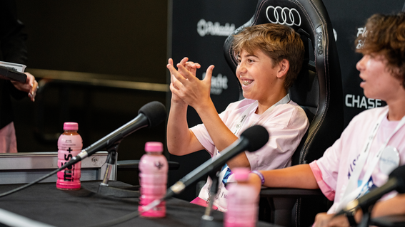 Sammy's Goal to meet Messi