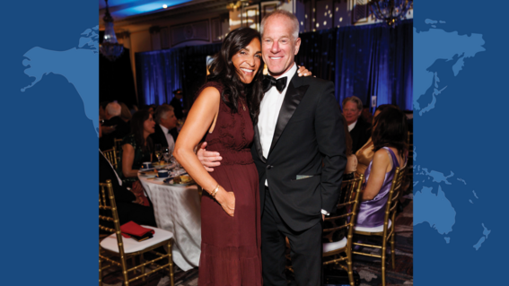 Isha Clark and Alex Byer at Evening of Wishes: A World of Wishes