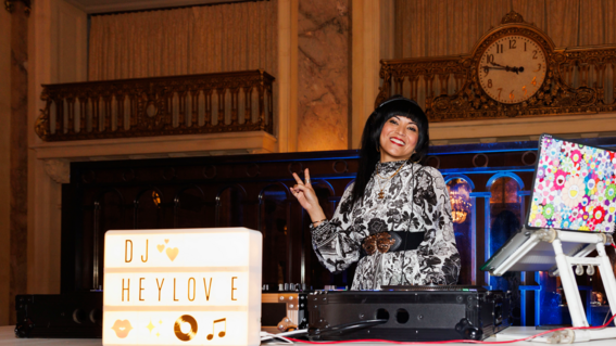 DJ HeyLove at the Evening of Wishes: A World of Wishes Cloud Nine Afterparty