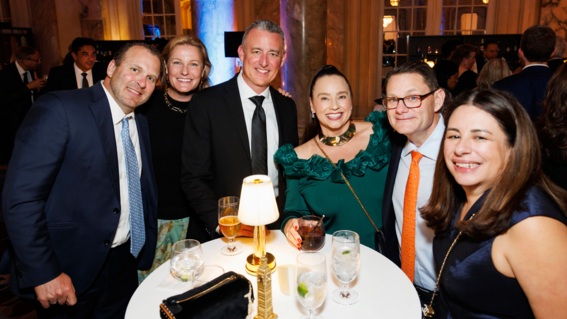 David Feinberg, Anne Feinberg, Derek Byrd, Tiffany Byrd, Jeff Smith and Lisa Smith