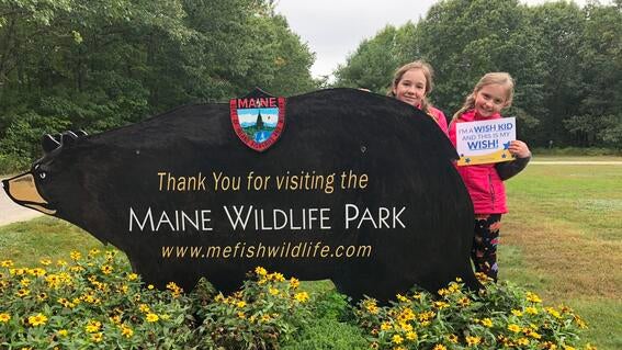 Sylvi visits the wildlife park