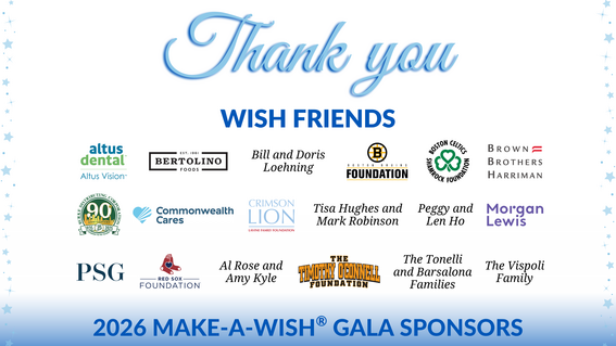 Wish Friend Sponsors