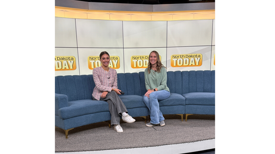 Volunteer Nikki at ND Today