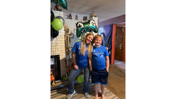 Tara and wish kid Castle