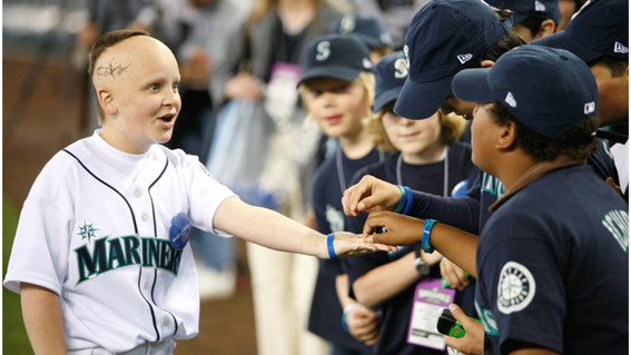 Katie meets the Mariners