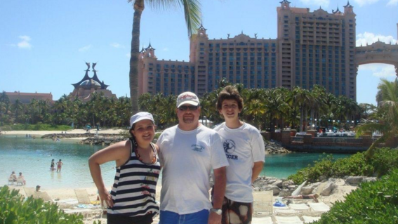 Zoie wished to visit Atlantis in 2012.