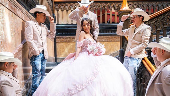 Yareli's wish for a quinceañera