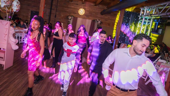 Yareli's wish for a quinceañera