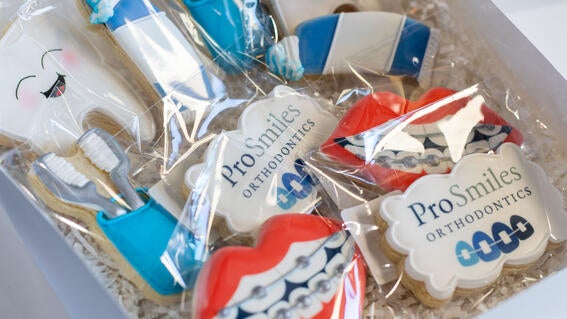 Eli's wish to have braces: cookies