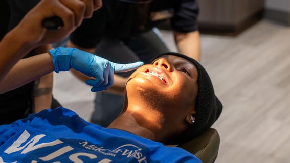 Eli's wish to have braces: appointment