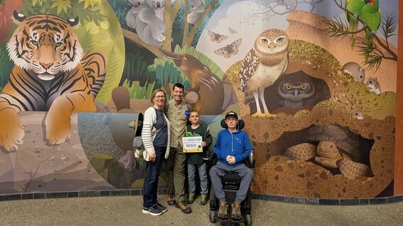 Zane and family