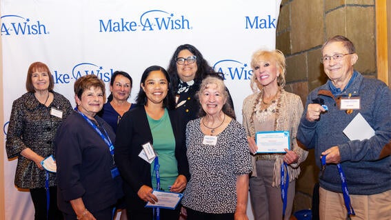 Brenda Yamashita, Sandi Luce, DeAnn Simpson-Sechser, Theresa Magabo, Ana-Elba Pavon, Jeannie Ingraffia-Delosreyes, Julie Giampaoli, and Joe Sanger