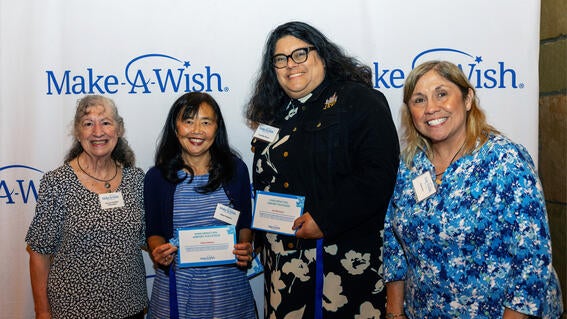 From left to right: Jeannie Ingraffia-Delosreyes, Mabel Abellera, Ana-Elba Pavon, and Rosie Issel.