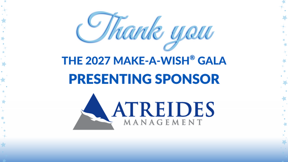 Make-A-Wish Gala Presenting Sponsor is Atreides