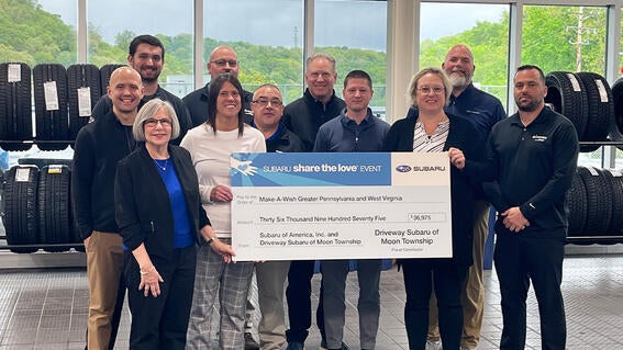 Employees of Driveway Subaru of Moon Township