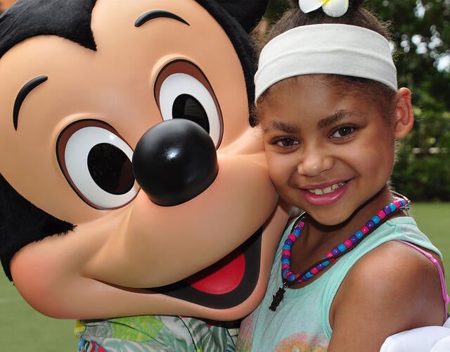 Mickey Mouse and Wish Kid Autumn