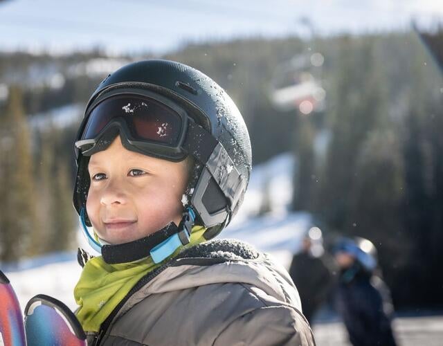 Wish Kid Levi wished to go to Colorado to see snow