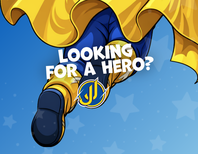 Looking for a hero? March 29 in Marblehead - Super JJ!