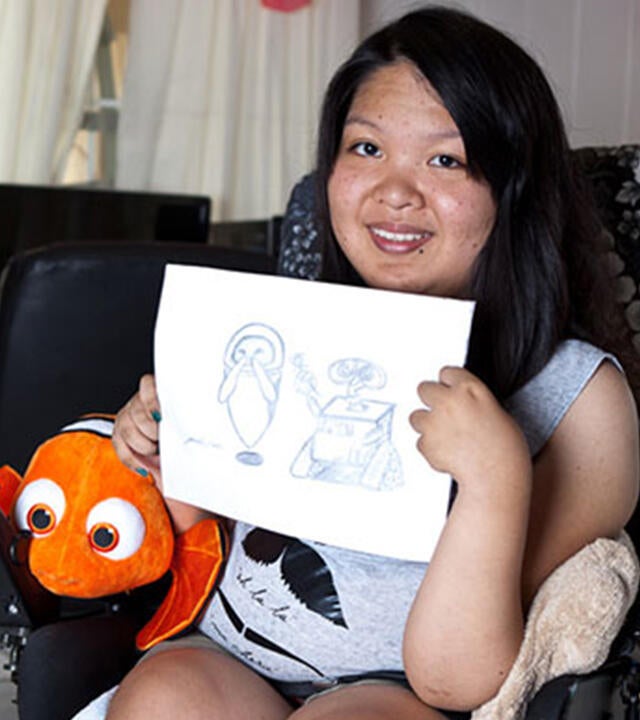 Pixar: Janelle's Wish to be an Animator Fuels Her Creativity Pixar: Janelle's Wish to be an Animator Fuels Her Creativity
