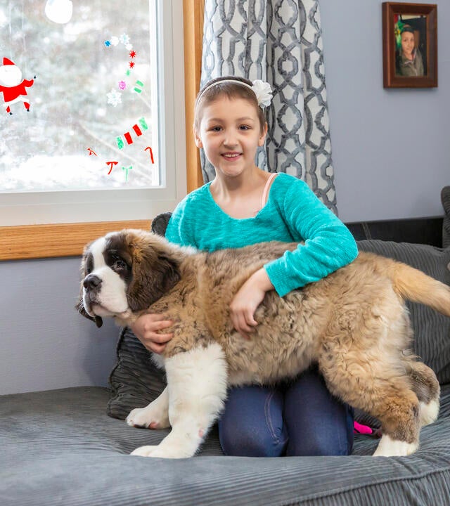 Wish kid Kaelee