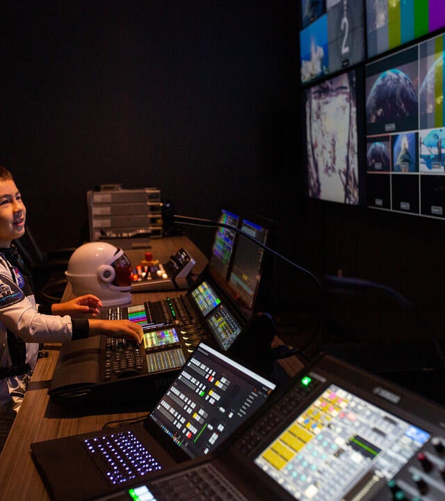 Aegis walks into 'space center'