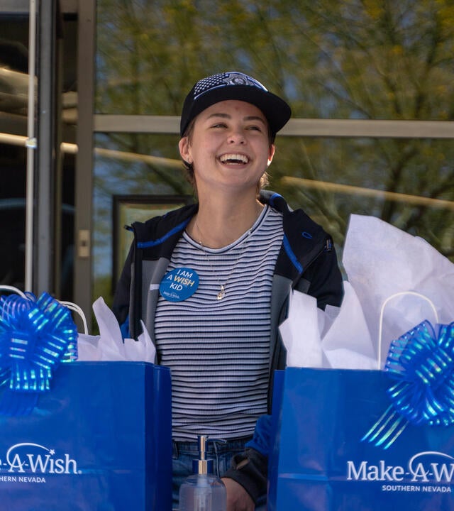 Wish kid Madelyn