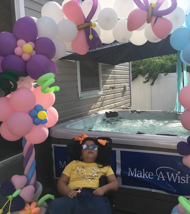 Wish kid Adele