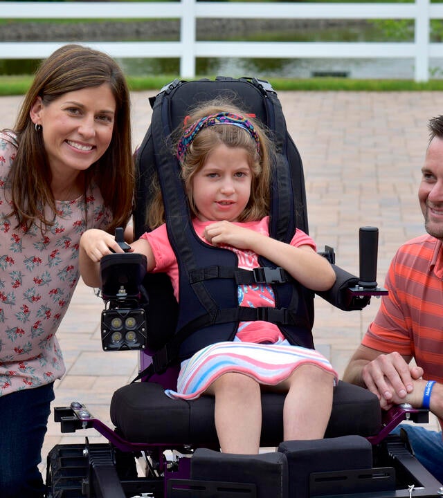 Klara's wish to have an Action Trackchair