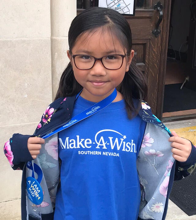 Wish kid Madison
