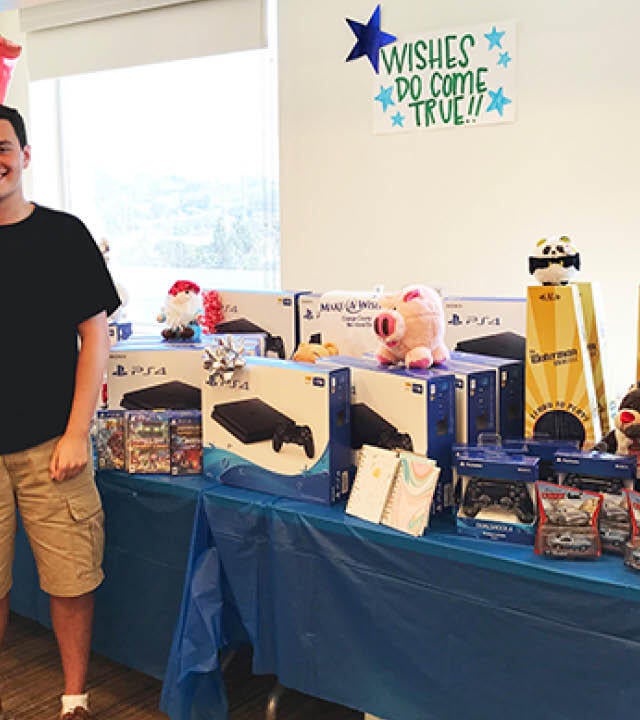 Wish kid Matthew